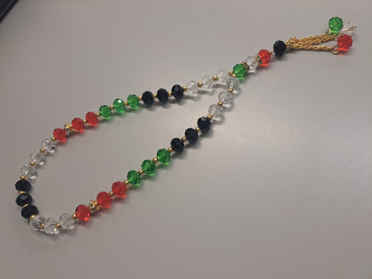 Palestine colors masbaha (Namaz beads)