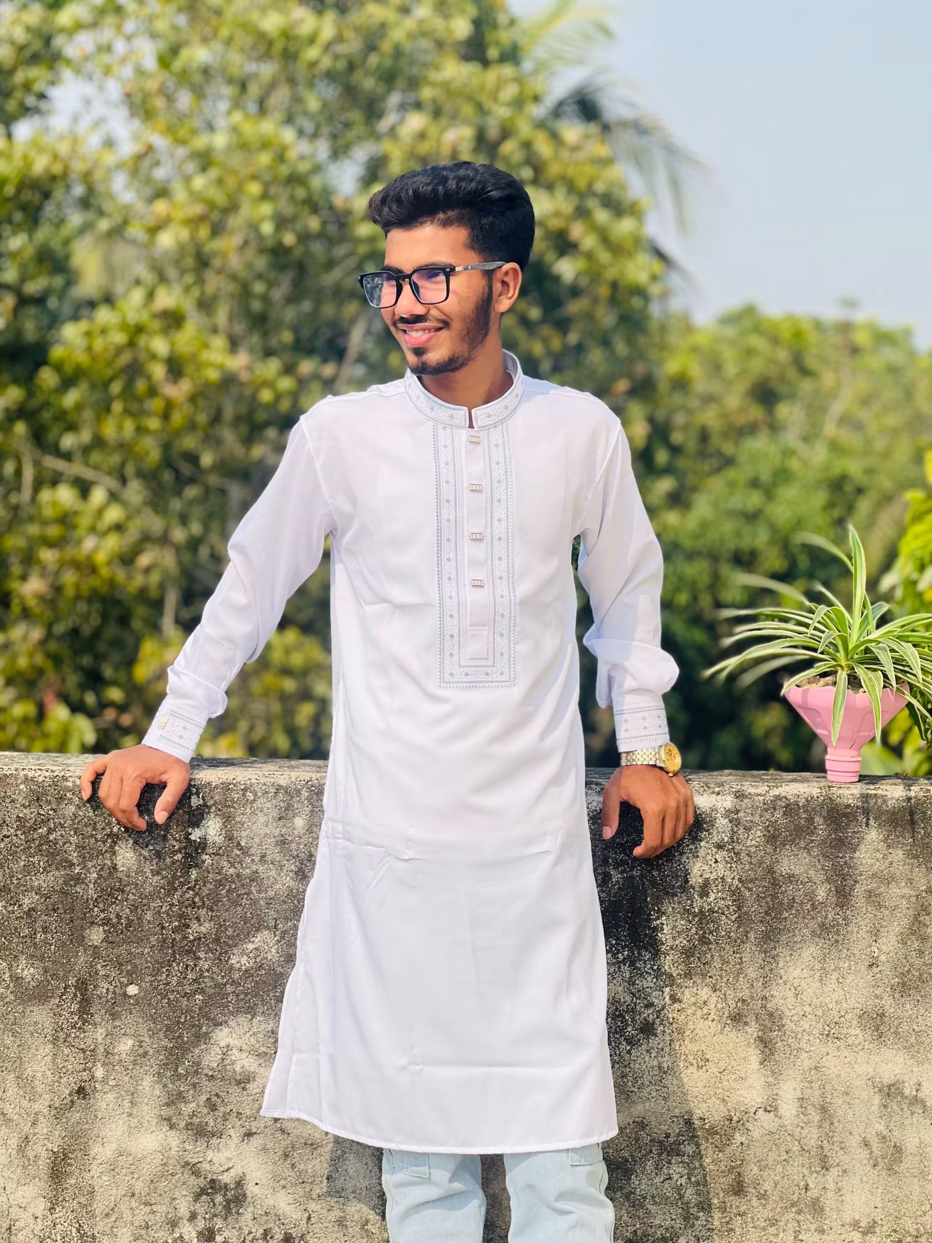 প্রিমিয়াম পাঞ্জাবি লাল রং